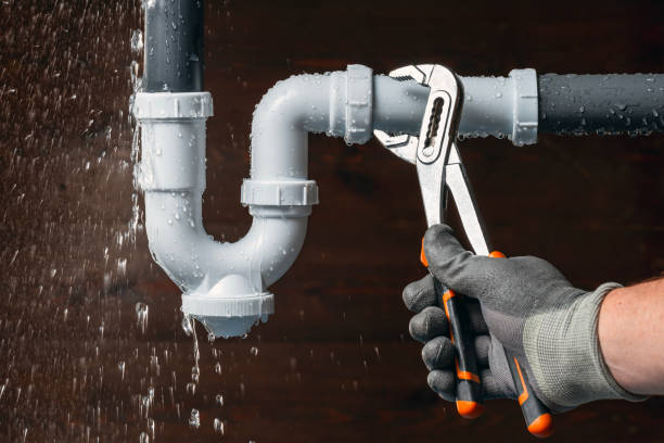 Professional Emergency Plumber technician working in Whitehall, MI